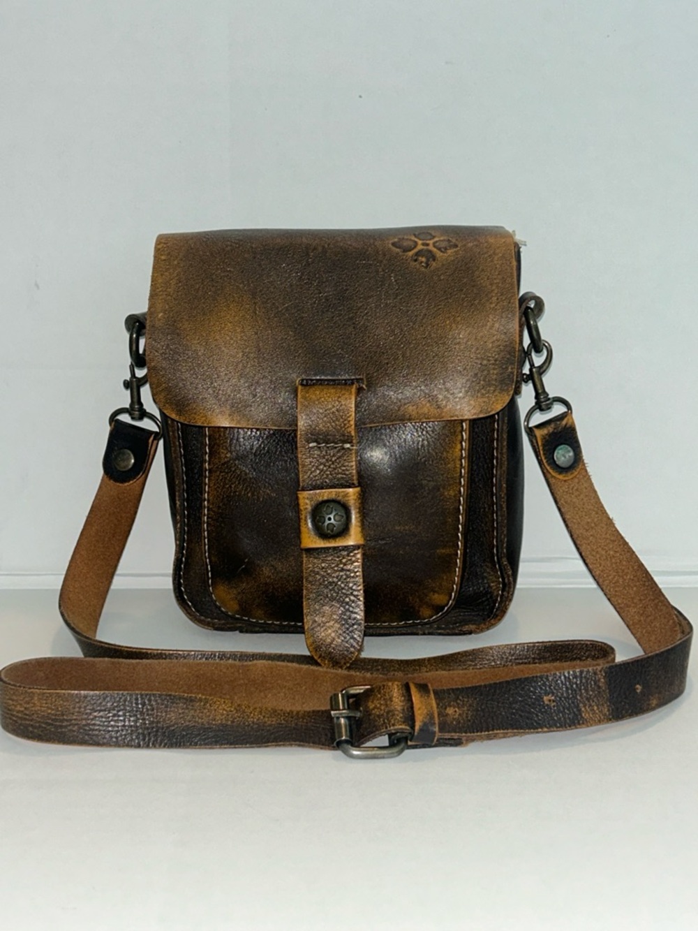 Patricia Nash Lari leather crossbody bag
